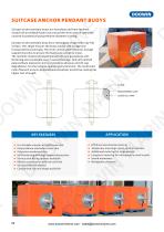 Suitcased Anchord Pendant Buoys