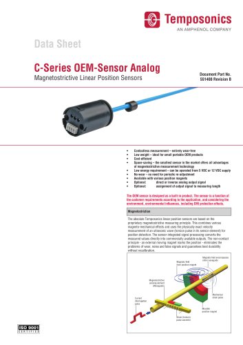 C-Series OEM-Sensor Analog