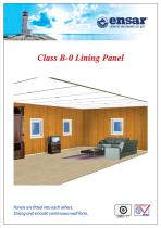 B-0 Class Lining Panel