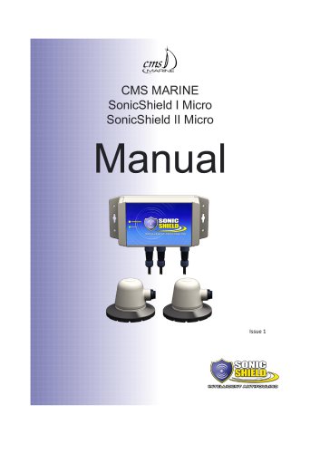 SonicShield Micro Installation Manual Issue 1