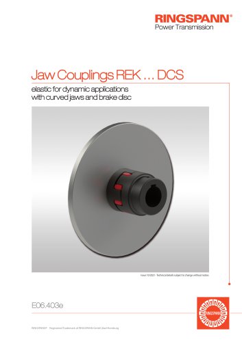 Jaw Couplings REK ... DCS