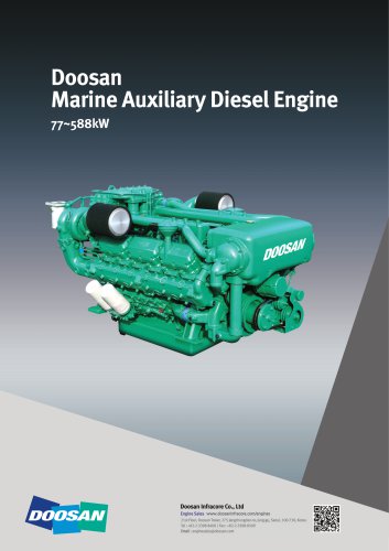 Doosan Marine Auxiliary Diesel Engine