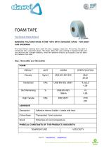 Foam tape