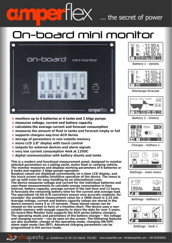 On-Board Mini Monitor