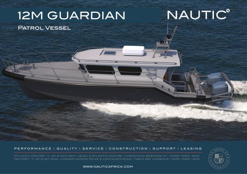 12M GUARDIAN Patrol Vessel