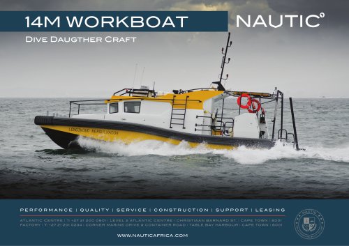 14M WORKBOAT Dive Daugther Craft