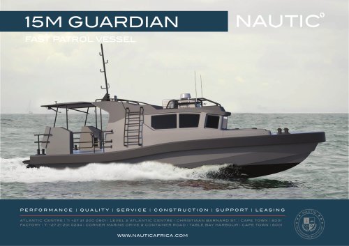 15M GUARDIAN FAST PATROL VESSEL