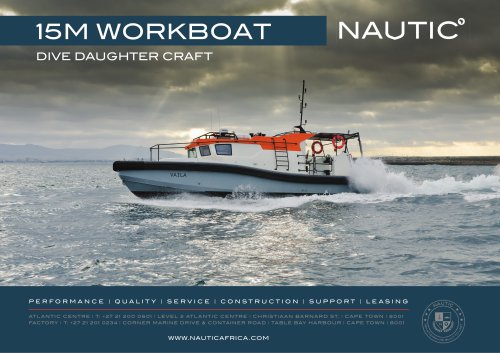 15M WORKBOAT DIVE DAUGHTER CRAFT