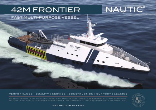 42M FRONTIER FAST MULTI-PURPOSE VESSEL