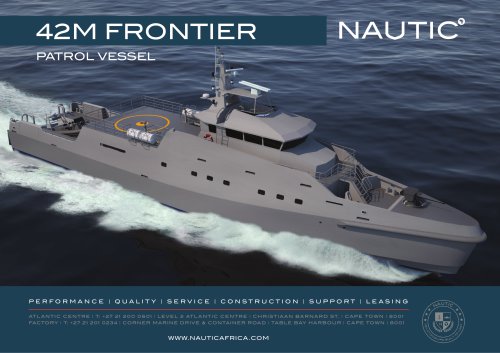 42M FRONTIER PATROL VESSEL