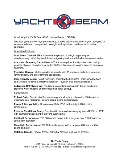 Yacht Beam LED +