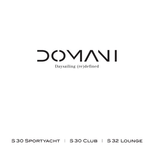 DOMANI CATALOGUE