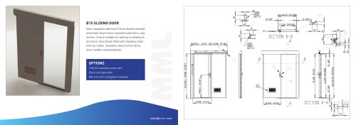 B15 Sliding Door