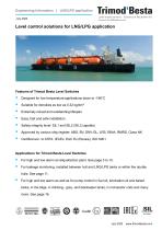 Level control solutions for LNG/LPG application